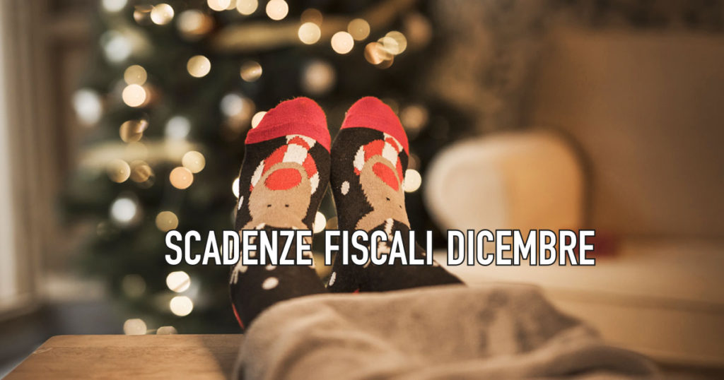 agenda fiscale dicembre 2019