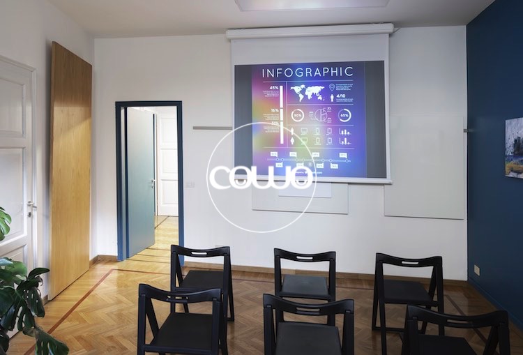 Aula formazione al Coworking Milano Duomo