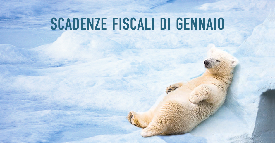 Le scadenze fiscali di gennaio 2017