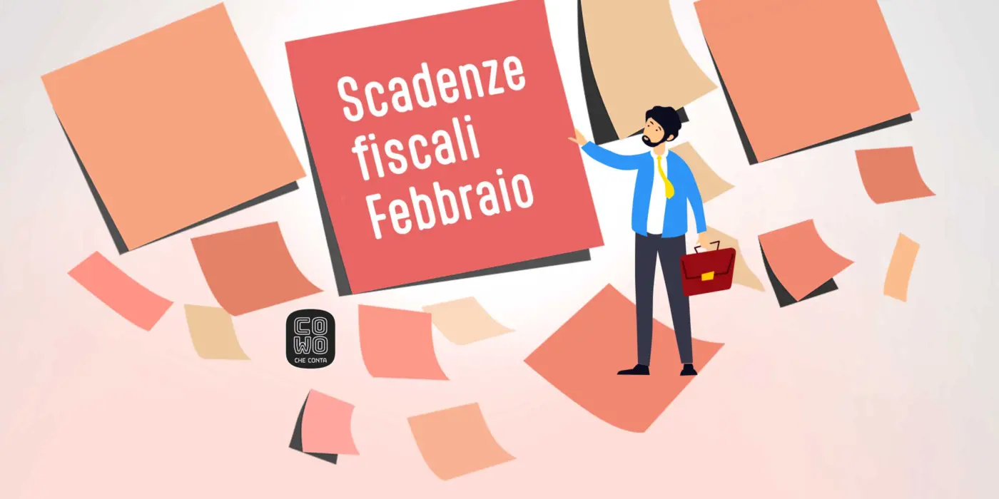 scadenze fiscali febbraio 2026