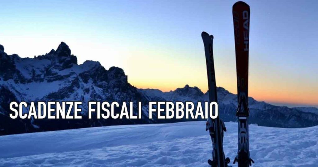 Scadenze fiscali febbraio 18