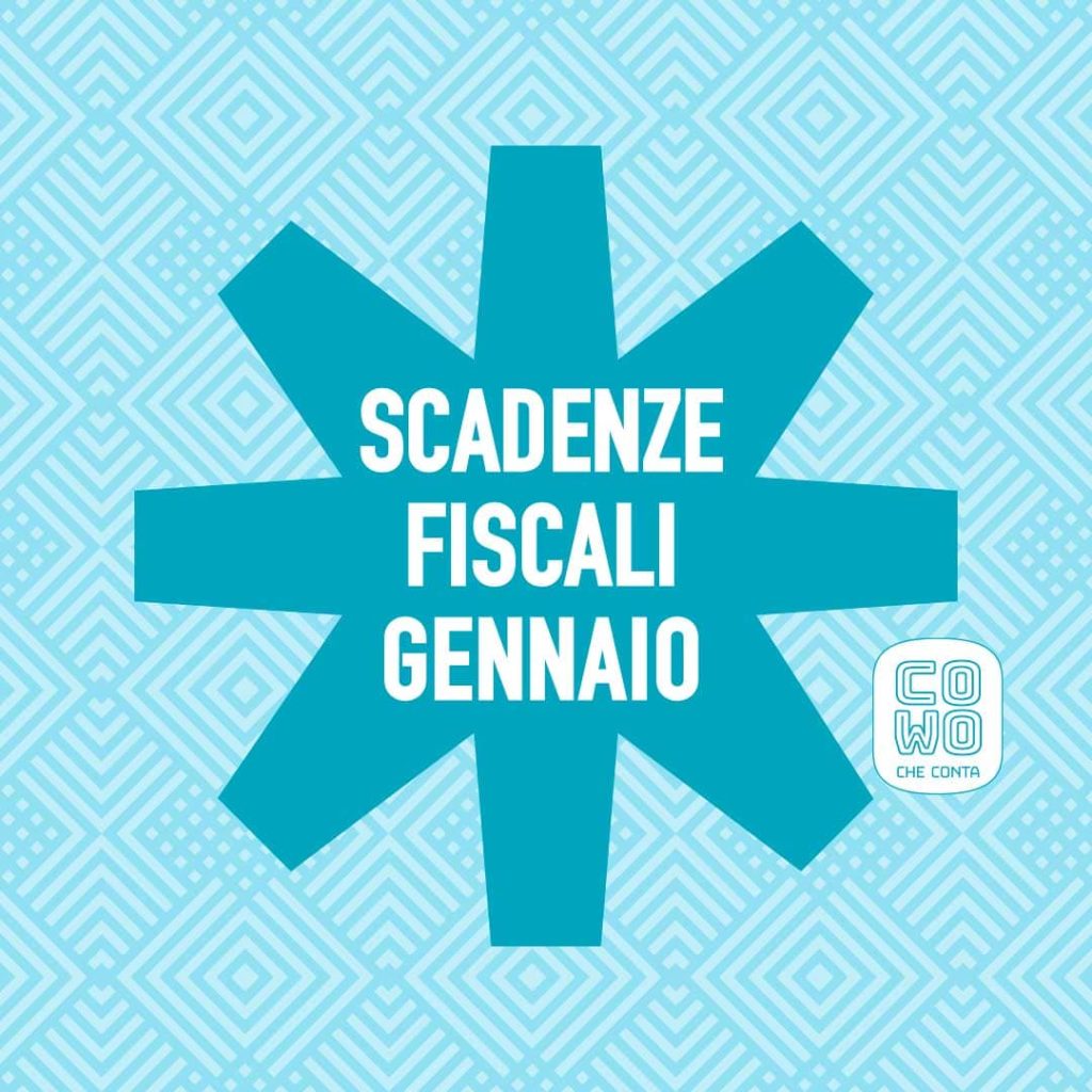 Scadenze fiscali Gennaio 2024