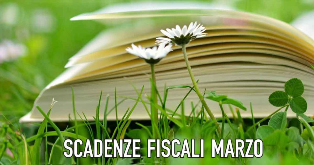 Scadenze fiscali Marzo